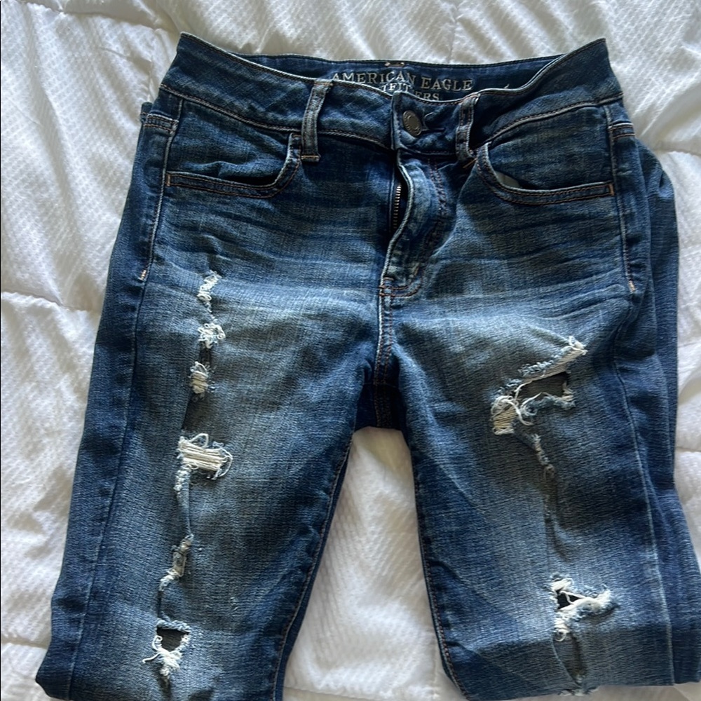 American Eagle Outfitters Distressed Jeans